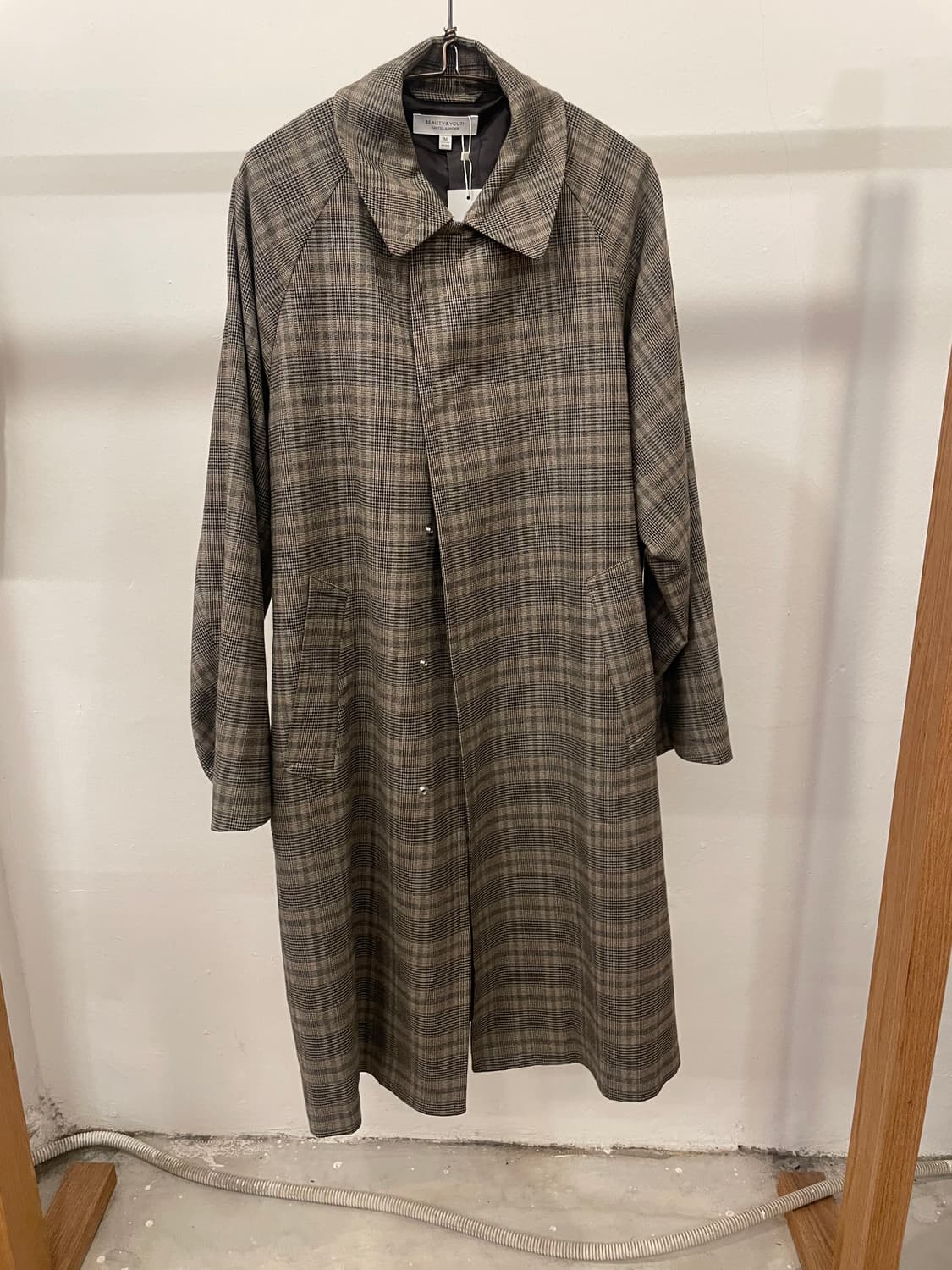 BEAUTY&YOUTH check coat 상품이미지3