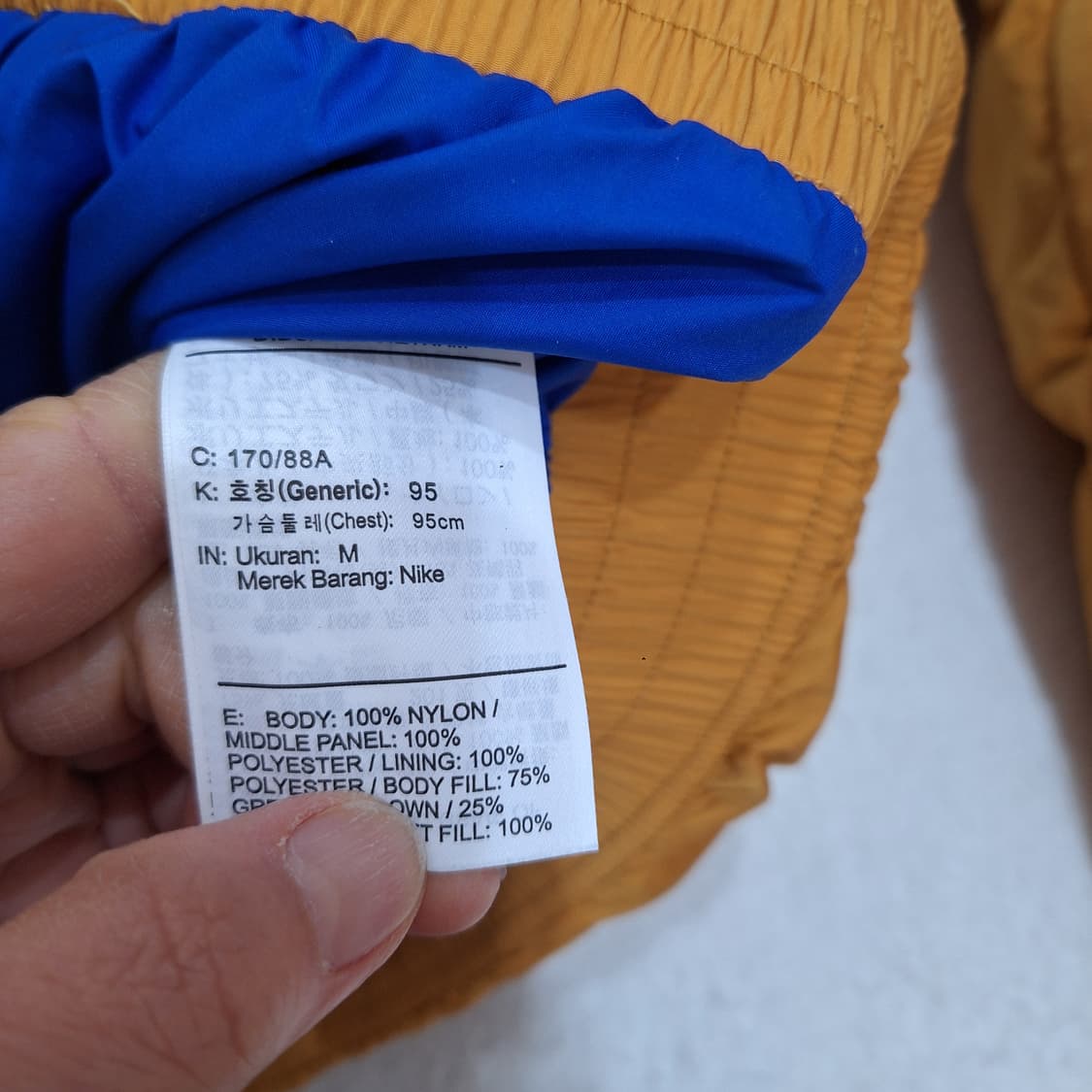 나이키  다운패딩M 상품이미지4