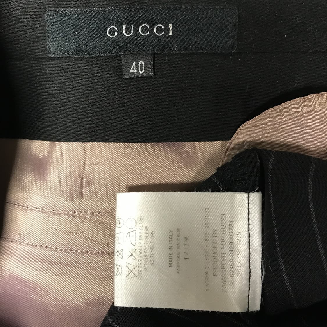 구찌 스트라이프 슬랙스 40 상품이미지5