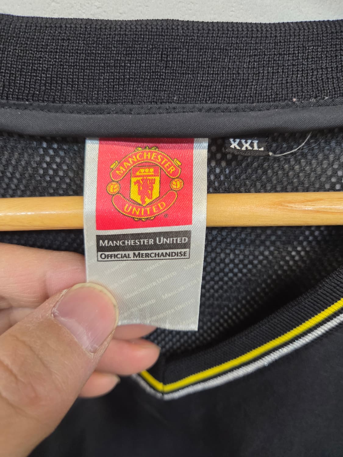 맨체스터 유나이티드 오피셜 웜업 자켓 xxl xxxl 상품이미지3