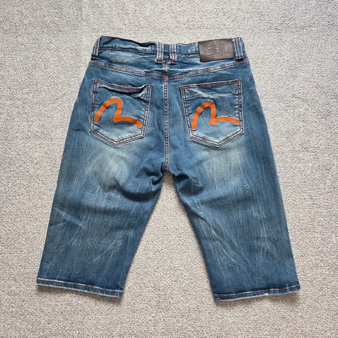 Evisu 에비수 데님 반바지 버뮤다 30 상품이미지1