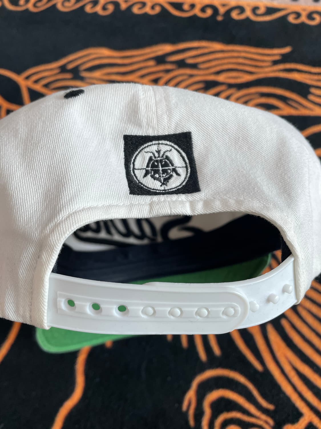 saint mxxxxxx 세인트 미카엘 6패널 볼캡 화이트 상품이미지3