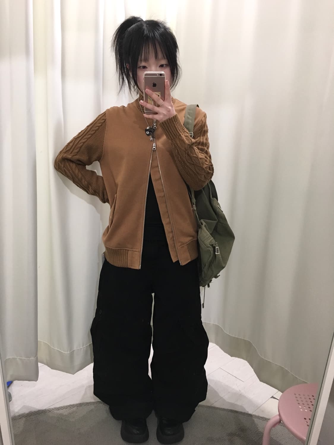 takeo kikuchi knit zip-up JK 상품이미지3