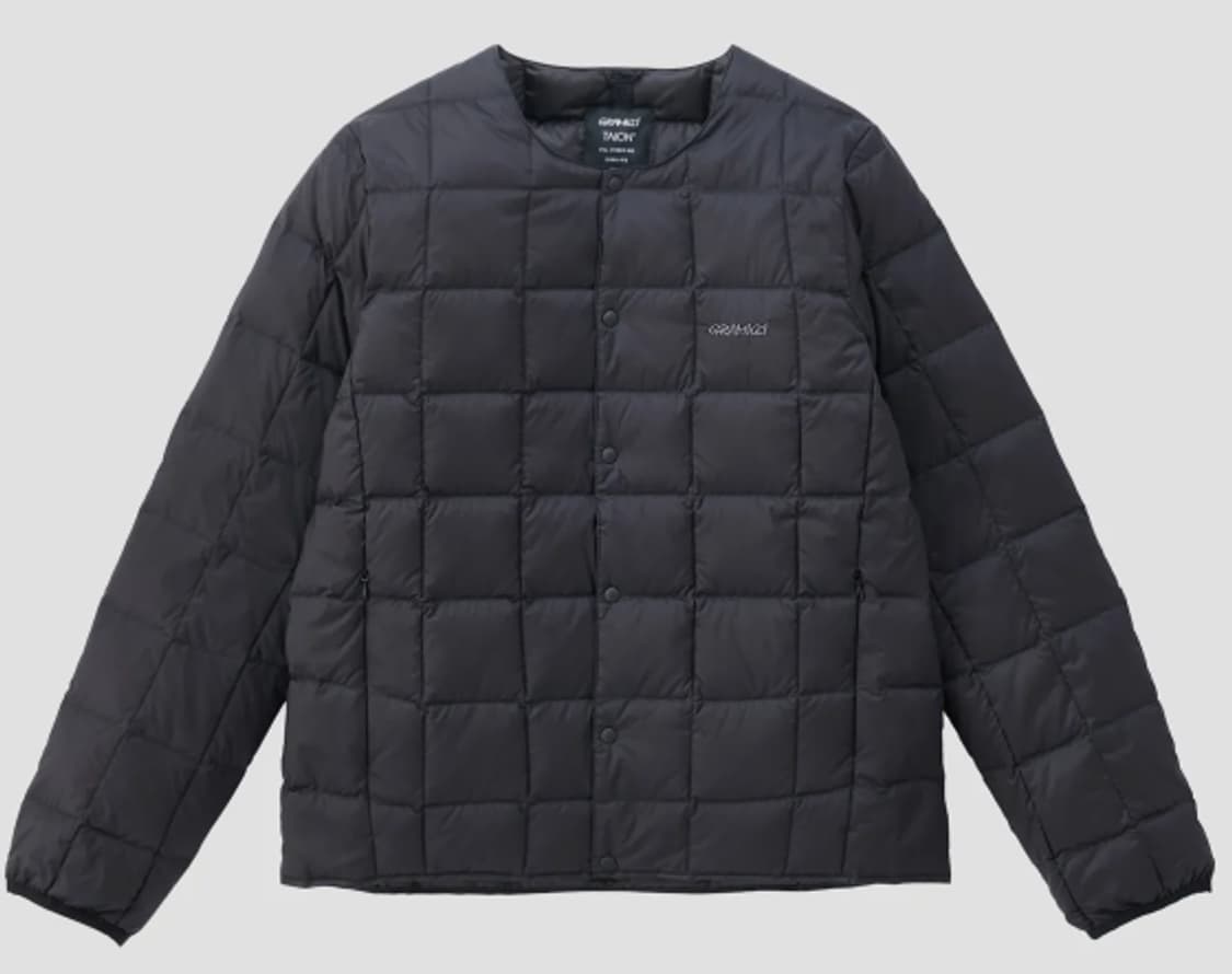 [XL] 그라미치 x 타이온 경량 패딩 자켓 블랙 상품이미지1