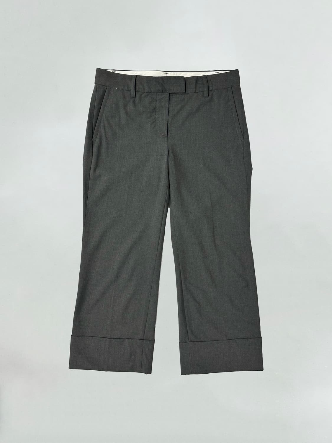 띠어리 턴업 슬랙스 상품이미지1