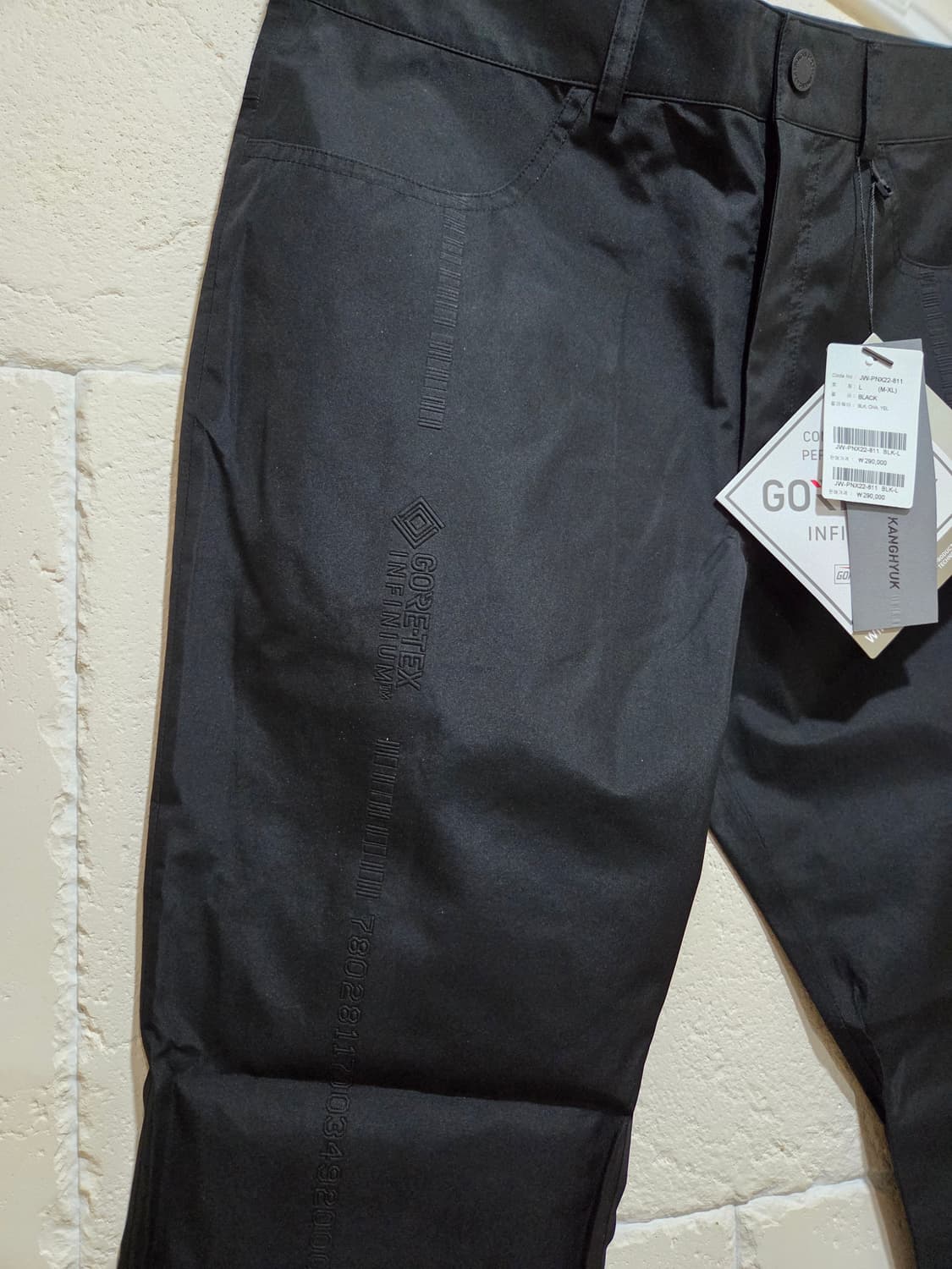 강혁 X 코오롱 고어텍스 팬츠 L 새상품 상품이미지3