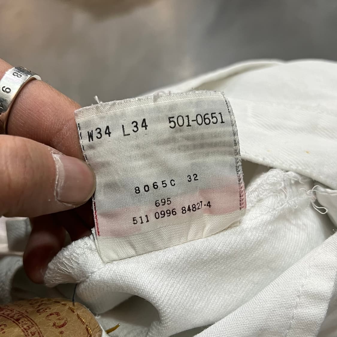  USA 리바이스 501 데님 팬츠 y14805 상품이미지9