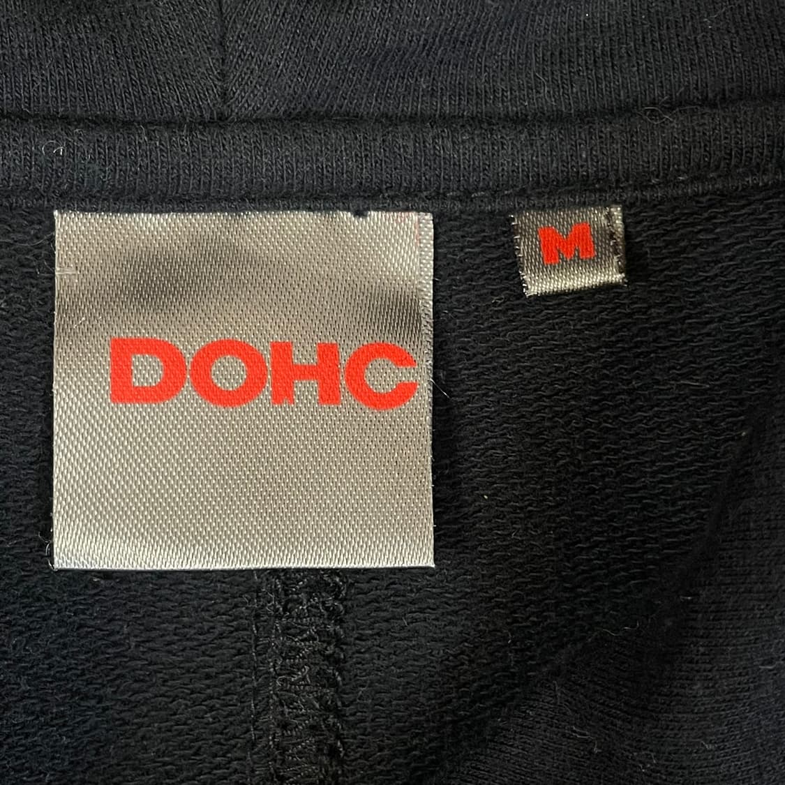  DOHC 블랙 빈티지 플라워 자수 후드집업 M 상품이미지4