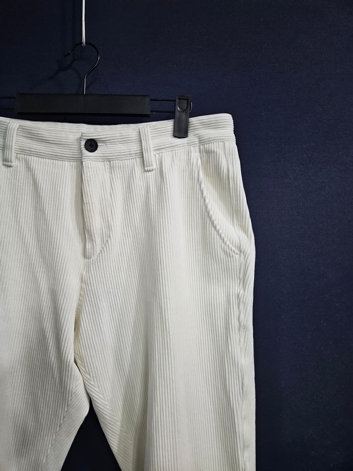 마시모두띠 화이트 남성 허리 32 코듀로이 팬츠  상품이미지4