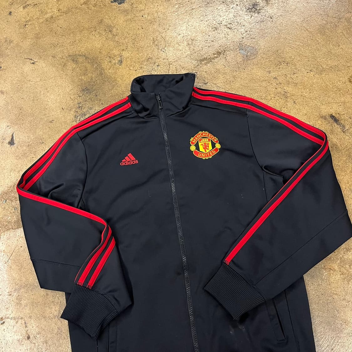 [ 정품/95 ] 아디다스 맨체스터 유나이티드 트랙탑 져지 b15 상품이미지1