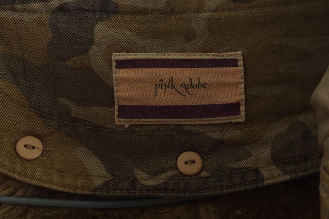 PINK ADOBE 야상 퍼자켓 퍼후드 카모y2k와투케펑크punk밀리터리 상품이미지9