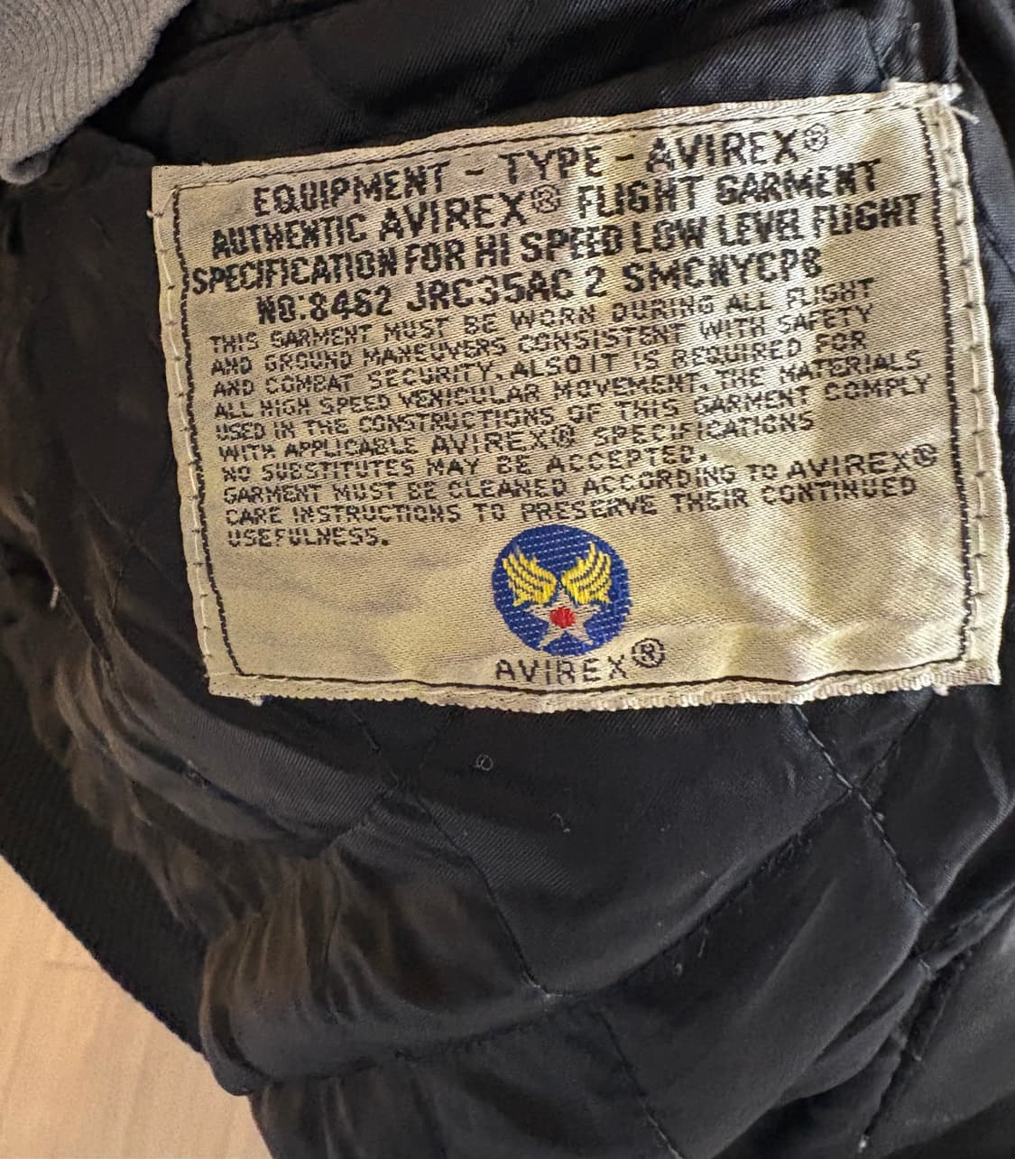 Avirex American Classics 빈티지 레더 자켓  상품이미지3