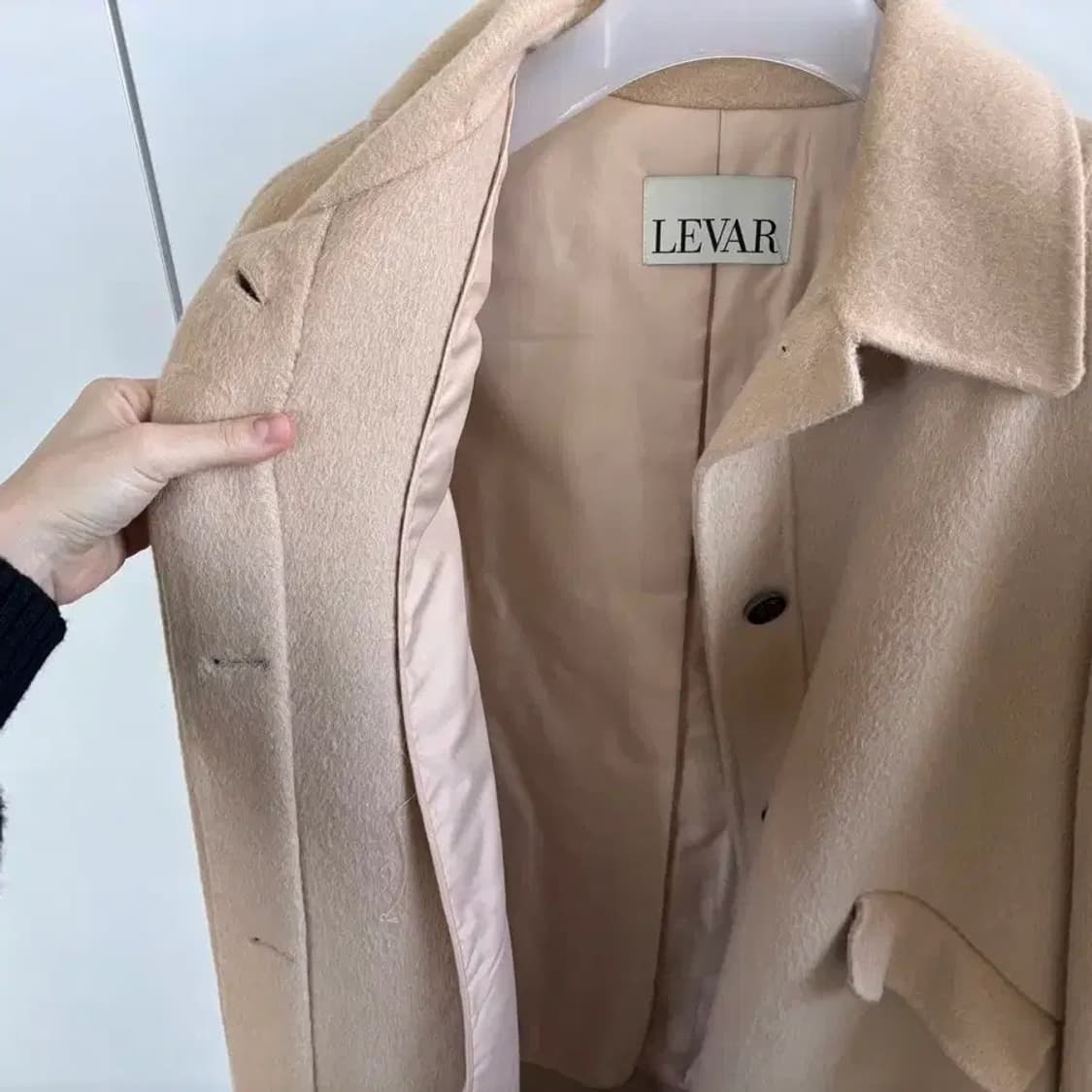 르바 핸드메이드 앙고라 발마칸 코트 상품이미지6