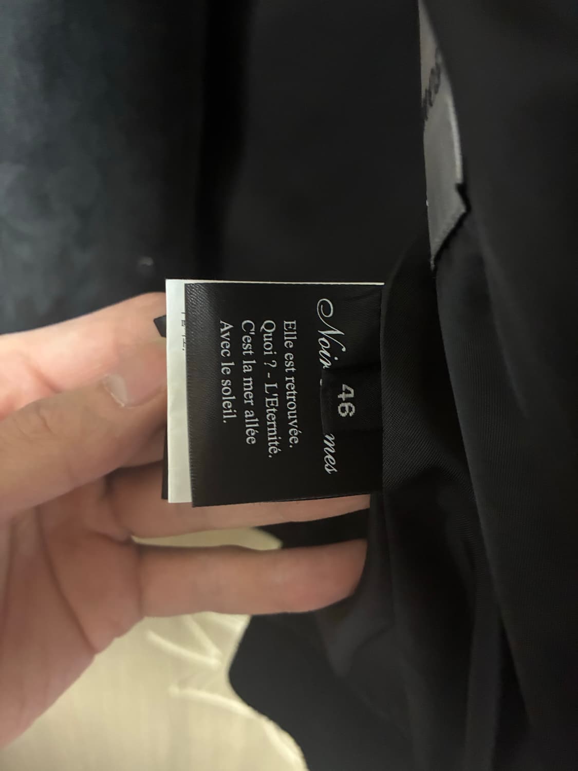 느와르라르메스 스웨이드 자켓 상품이미지3