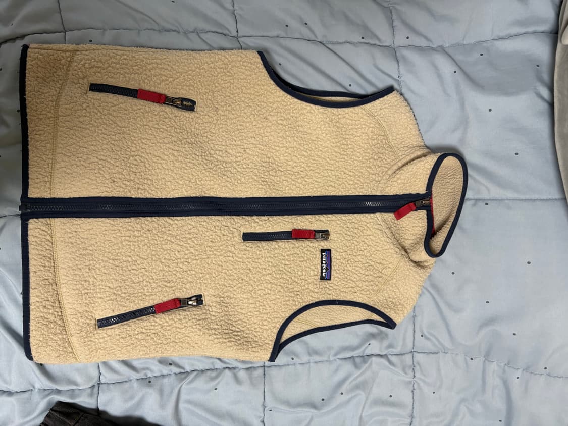 파타고니아 빈티지 양털 베스트 xs 상품이미지1