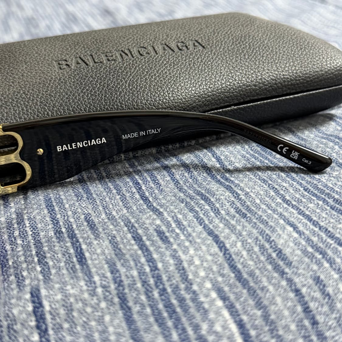 (OS) 발렌시아가 렉 탱글 선글라스 블랙 상품이미지6