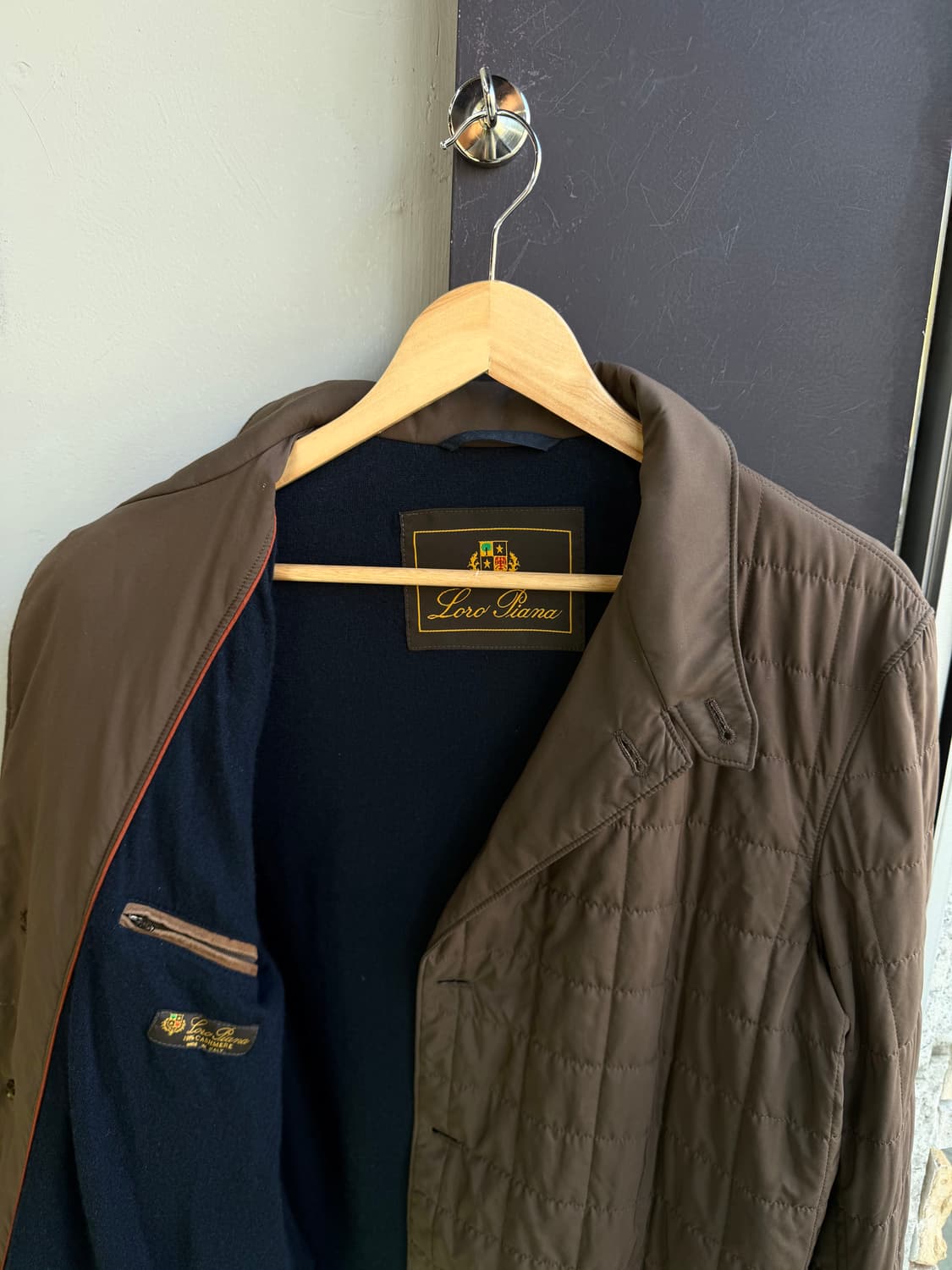 M/ 로로피아나 캐시미어 퀄팅 경량패딩 자켓 상품이미지6