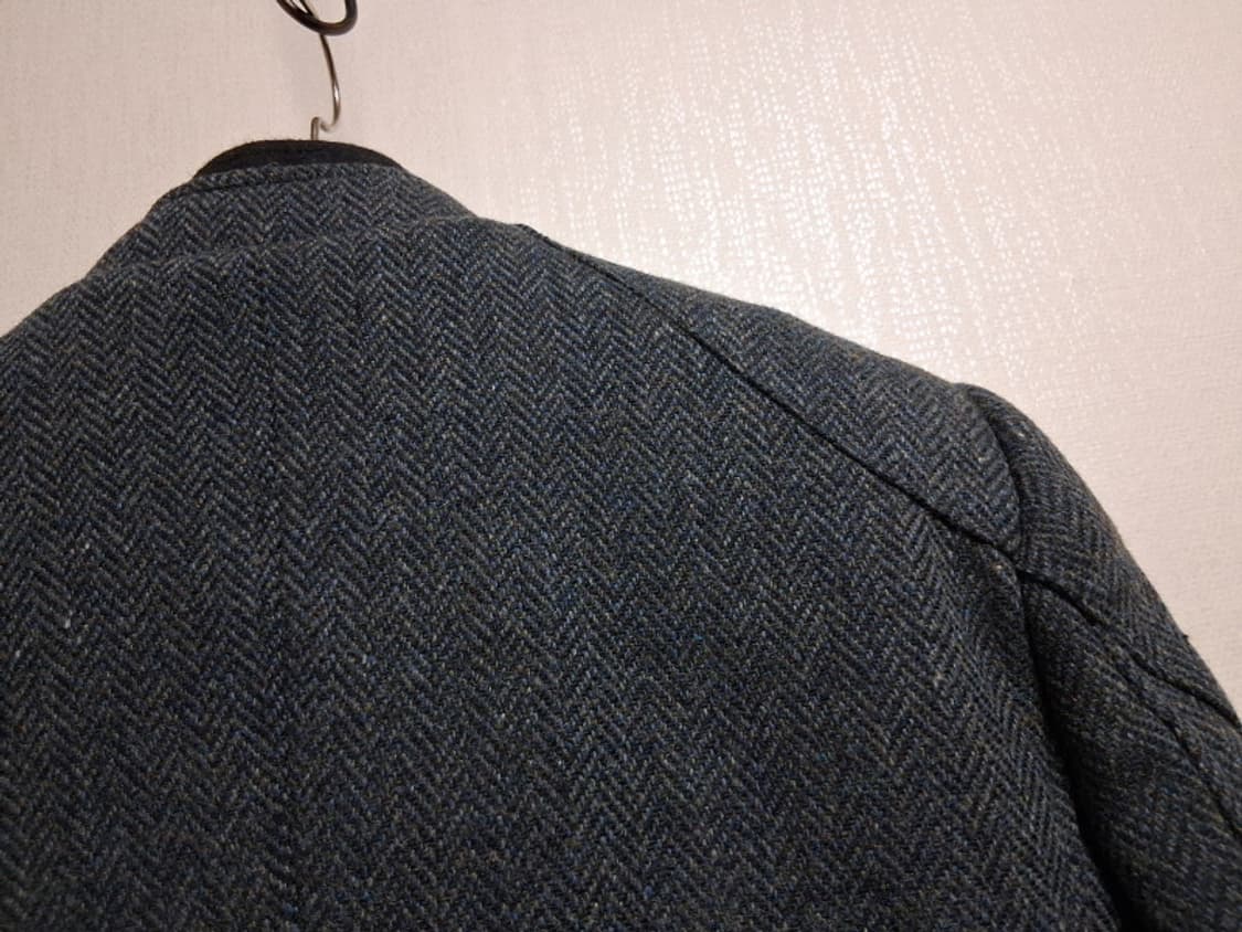 ANDEW  스탠칼라 헤링본모직쟈켓 두터운누빔안감 표기L 실 남성 95 상품이미지7