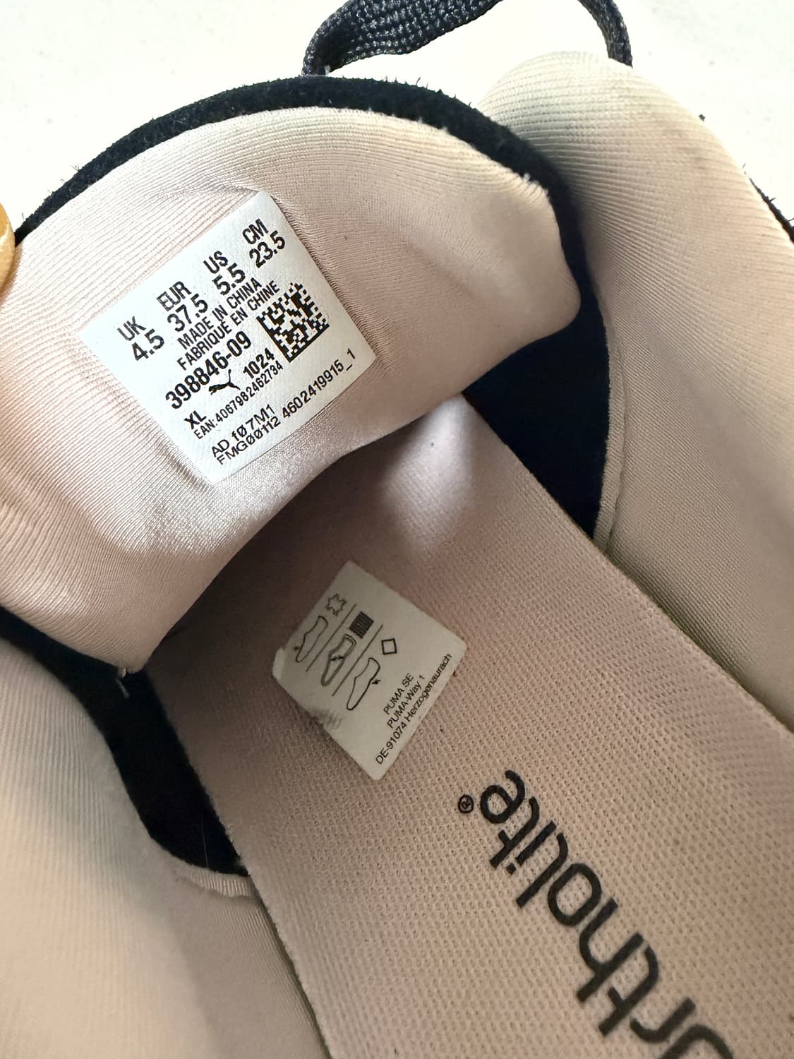 푸마 스피드캣 OG 블랙 모브 미스트 235 상품이미지6