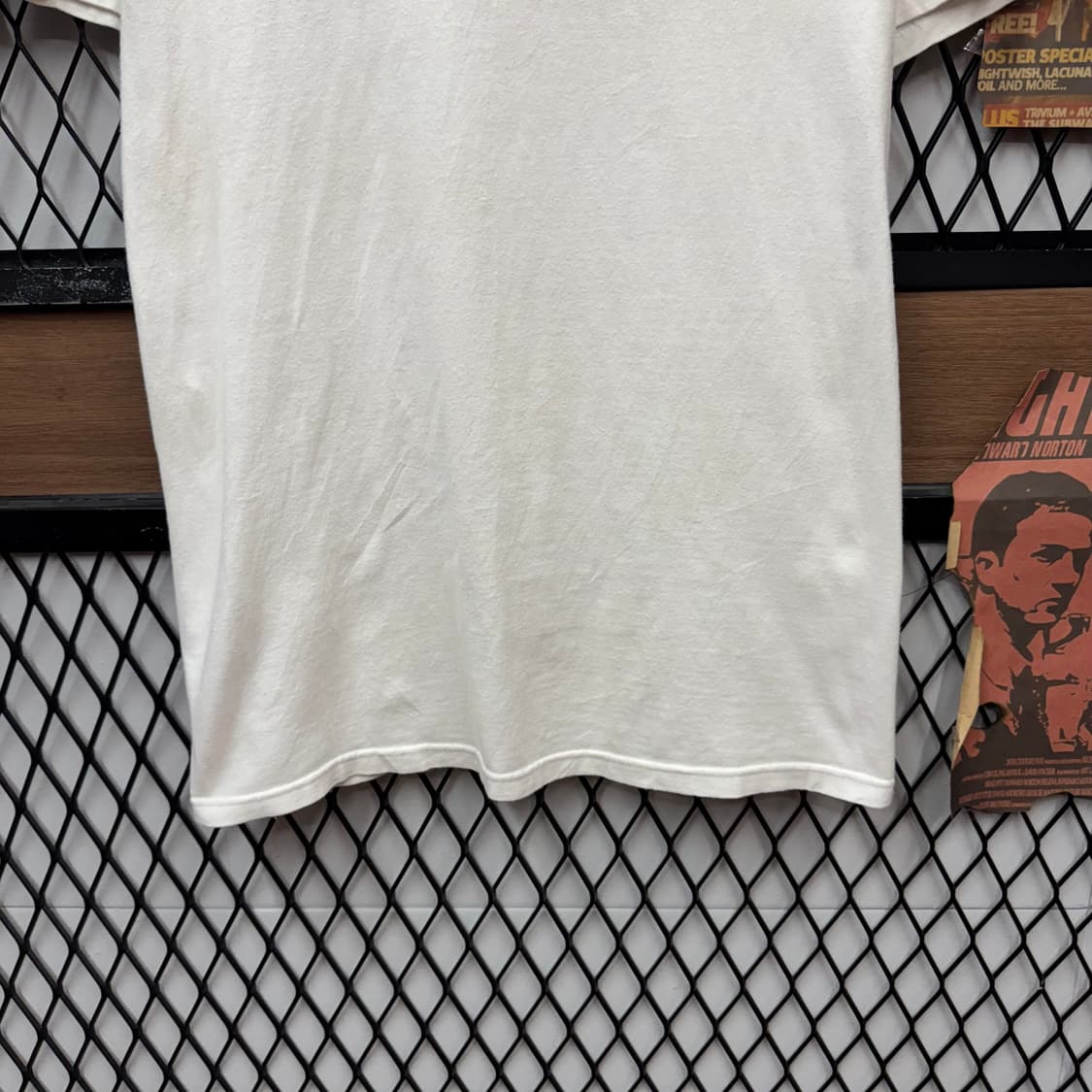 스투시 베이직 반팔 티셔츠 후면 빅로고 포인트 화이트 상품이미지4