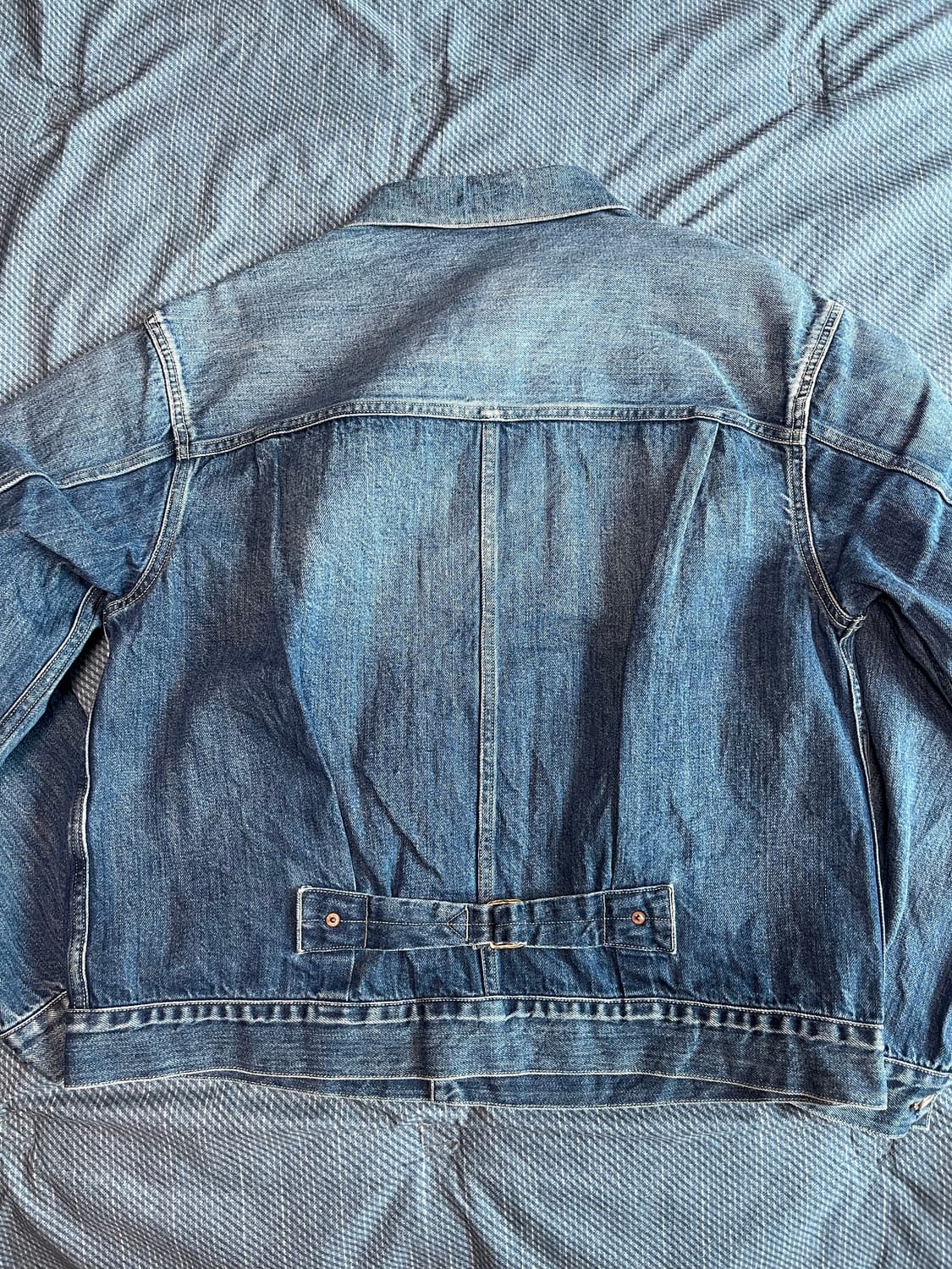 아본타지 No.2 데님 블라우스  상품이미지2