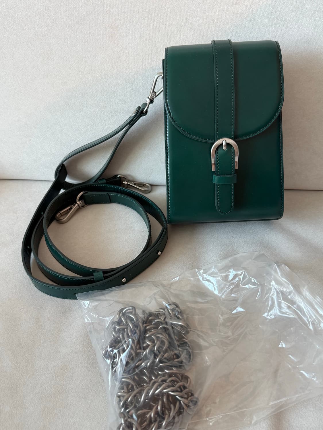 미닛뮤트 페로백 딥그린 가방 상품이미지5