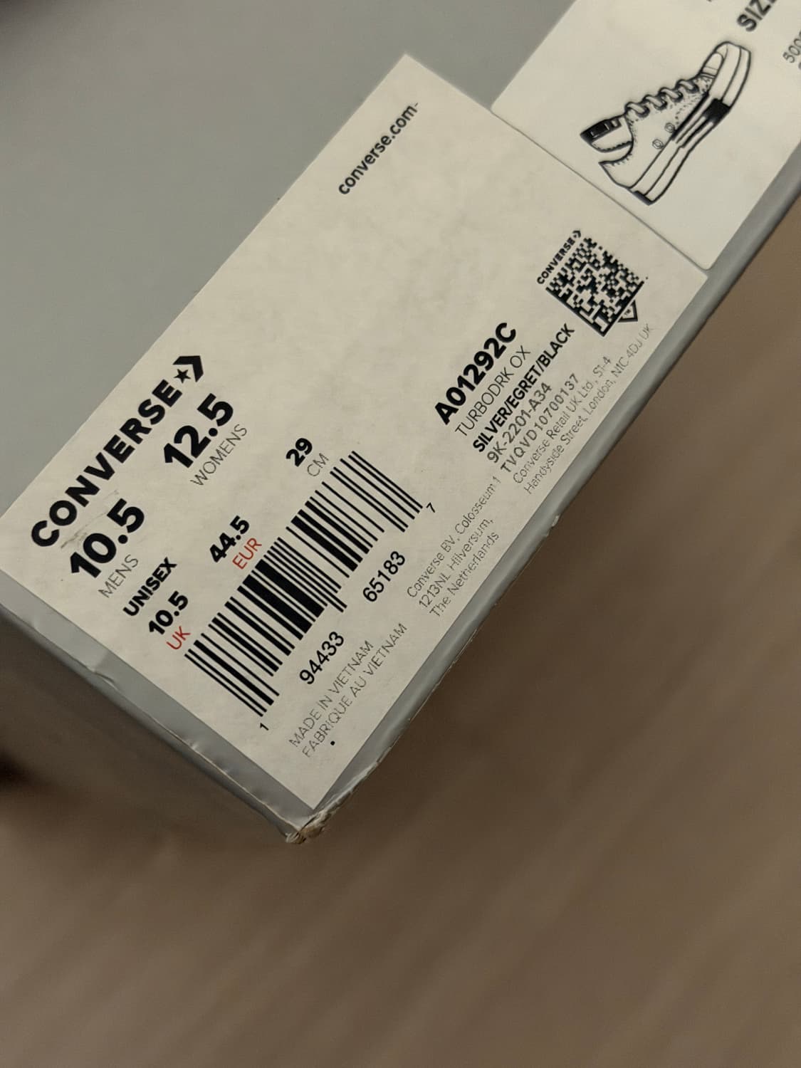 컨버스 x 릭오웬스 다크쉐도우 척 70 로우 실버 상품이미지4