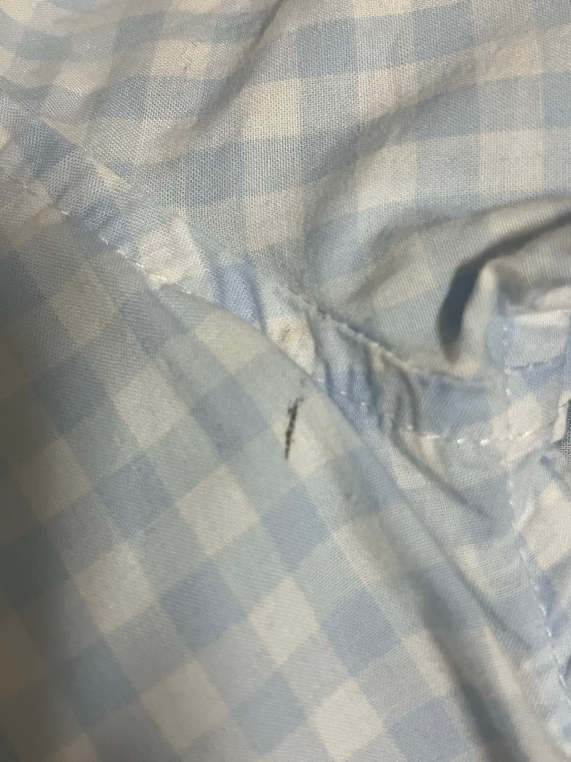 폴로 랄프로렌 블루 깅엄 체크 원피스 상품이미지2