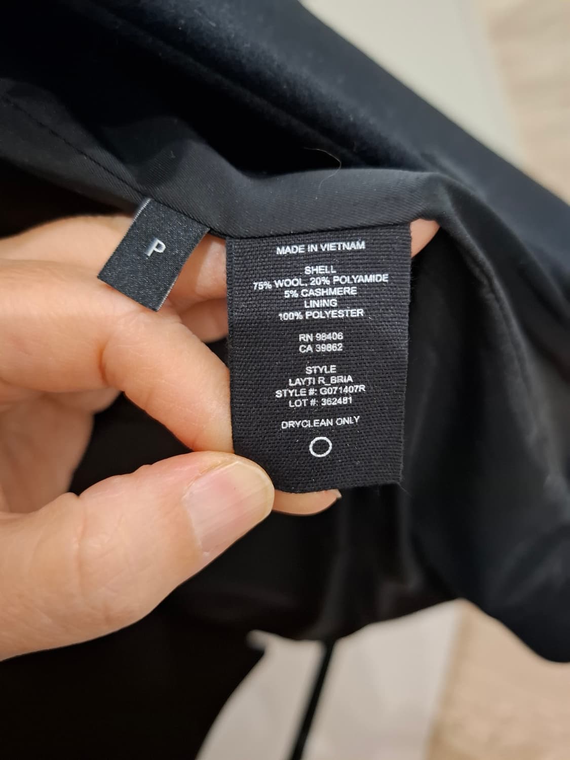 띠어리 모직반코트 상품이미지6