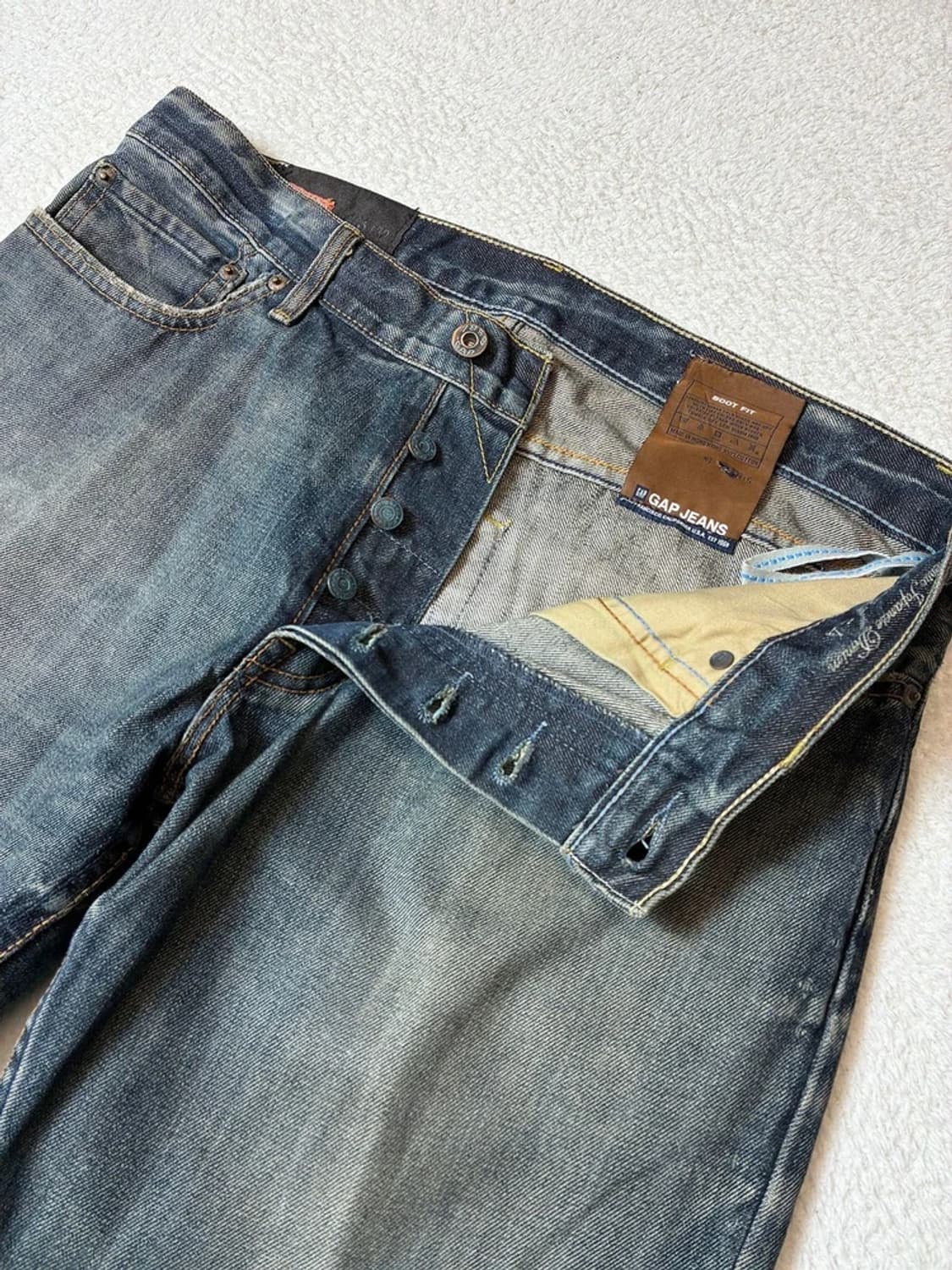 갭 GAP 00's 부츠컷 워시드 데님 팬츠 PN7159 상품이미지3