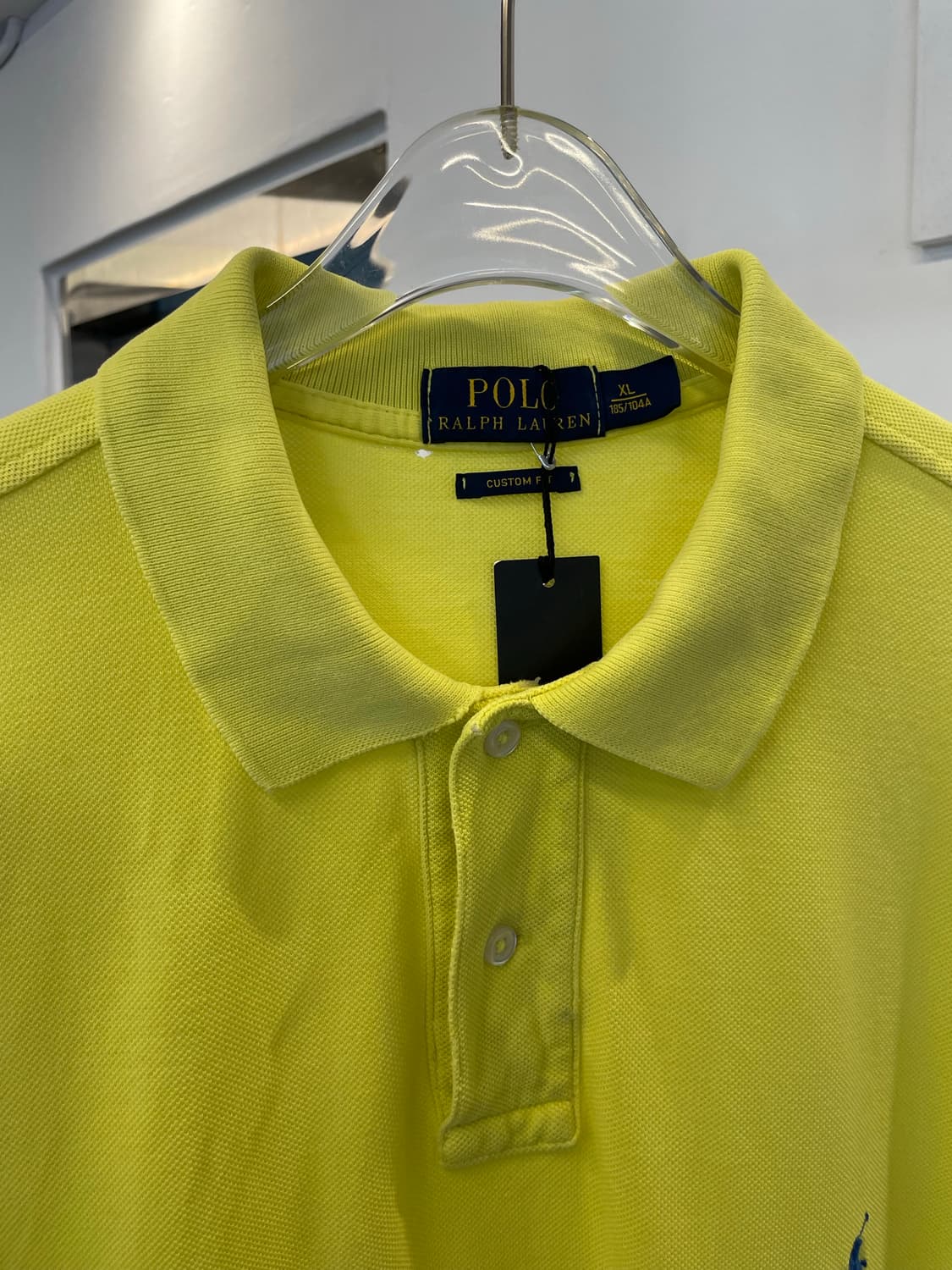 Polo yellow collar T 상품이미지2
