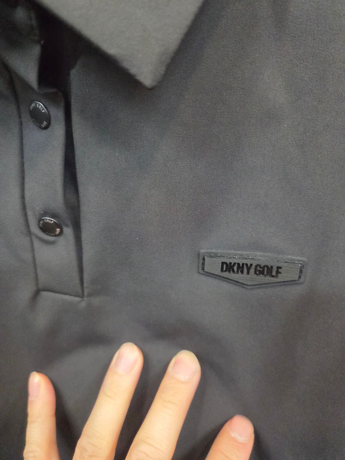 Dkny 골프 여성 메쉬 우븐 카라반팔 s 상품이미지6