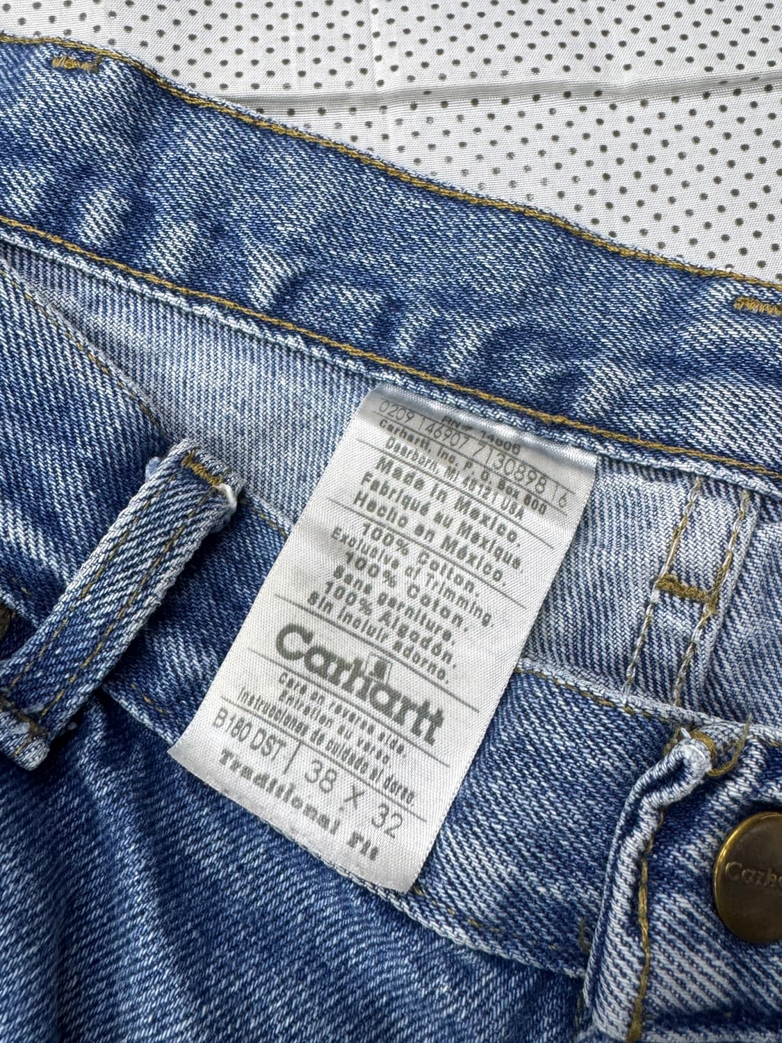 칼하트 b180 dst 청바지 상품이미지8
