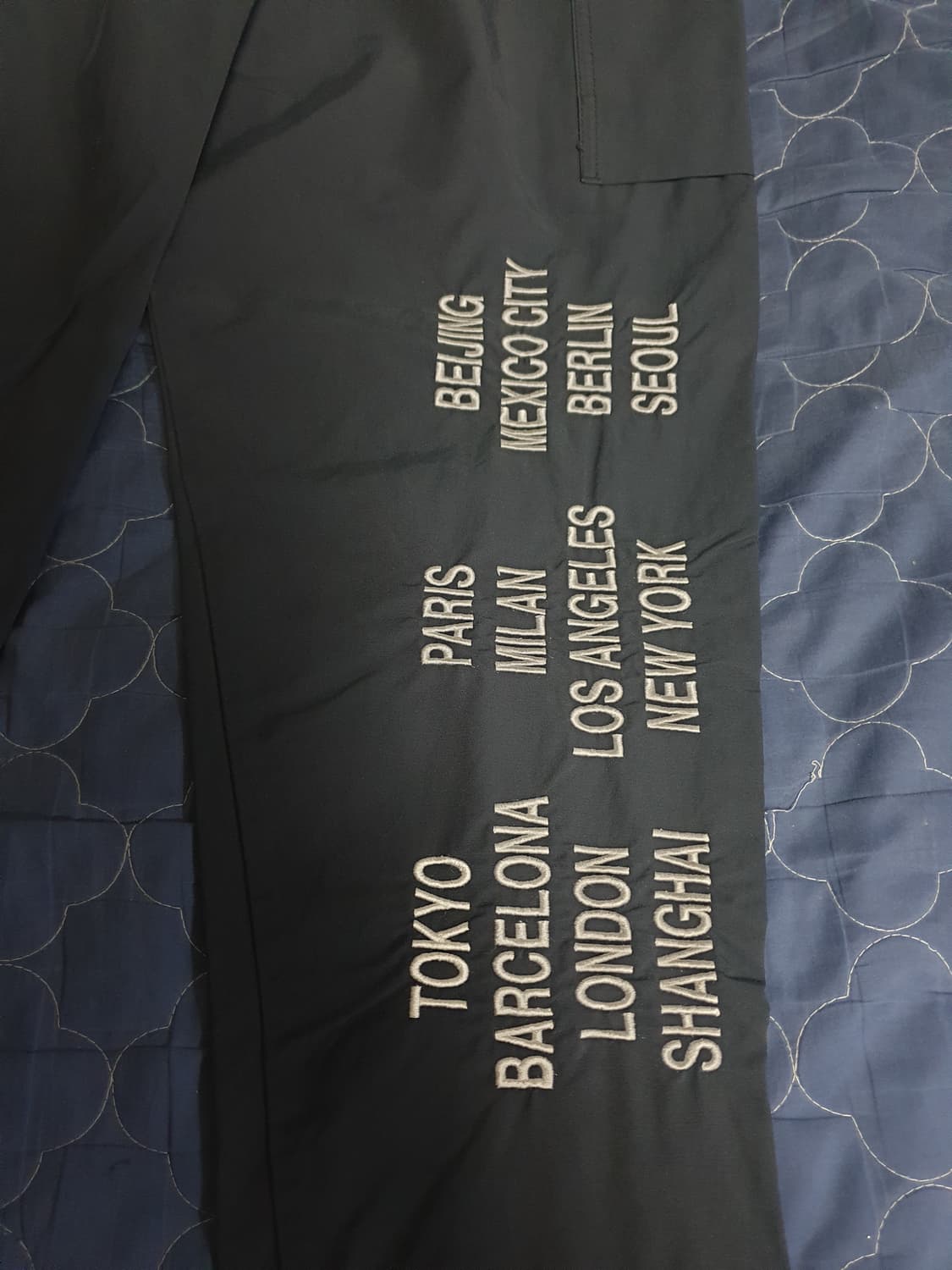 나이키 월드투어 멀티스우시 우븐 카고팬츠 블랙 (L) 상품이미지3