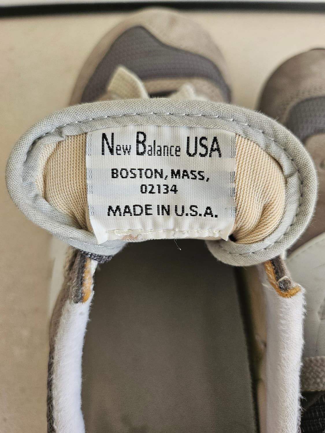 New balance 990v1 그레이 usa 상품이미지4