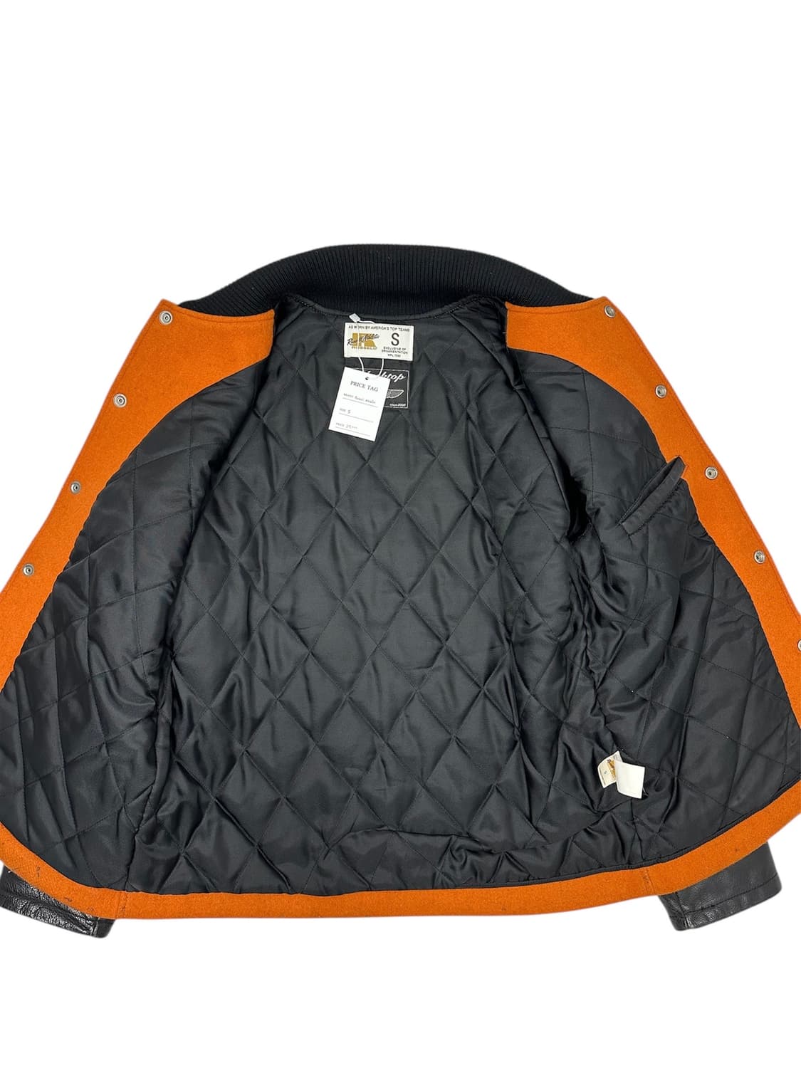 Russell Blacktop Varsity Jacket (Orange) 상품이미지5