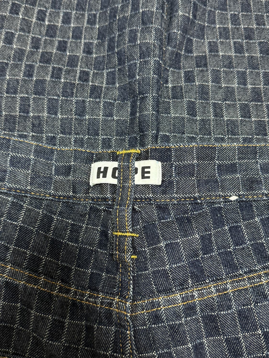 HOPE 스톡홀름 스키드진 데님 패치워크 BEAKER 34size 상품이미지5