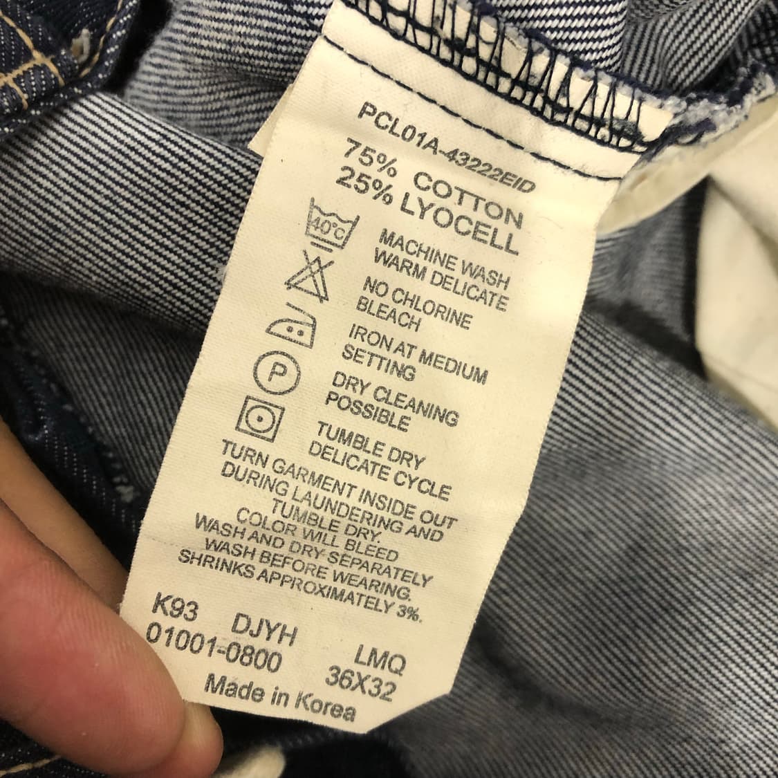 리바이스 엔지니어드진 데님 팬츠 상품이미지6