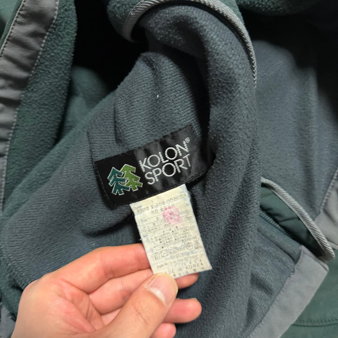 코오롱스포츠 소프트쉘 자켓 상품이미지4