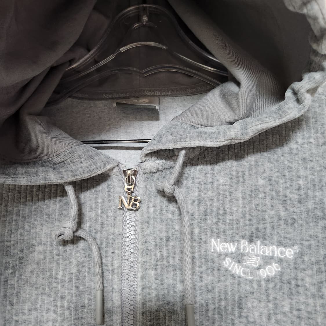 24년 뉴발란스 벨로아 골지 후드집업 85 상품이미지4