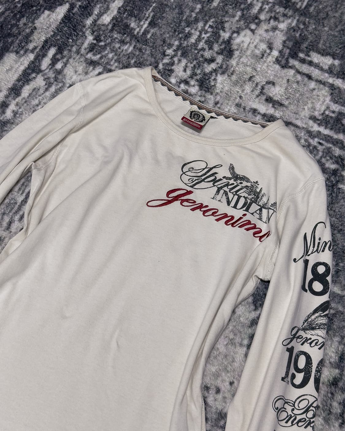 {GERONIMO} Apache Indian Graphic L/S  상품이미지5