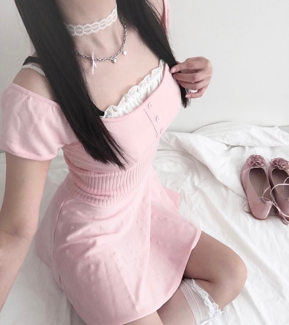 <품절> 젯젯디 비마베 운명 메이드 악세사리 미 볼드 체인 수제 목걸이 상품이미지7
