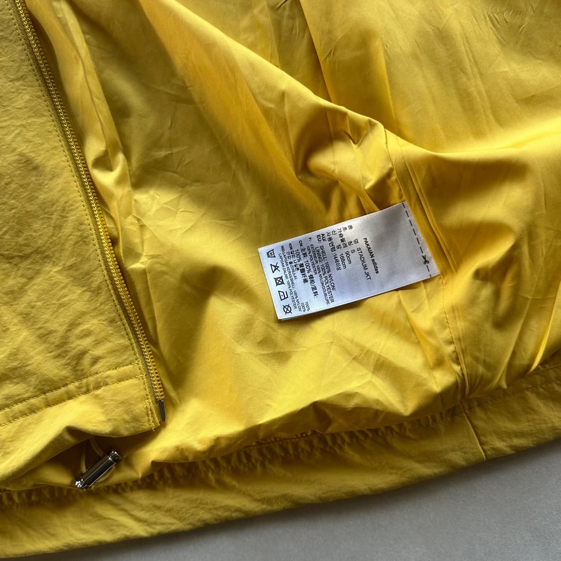 [S]아디다스 트레포일 빅로고 병아리 바람막이 상품이미지9