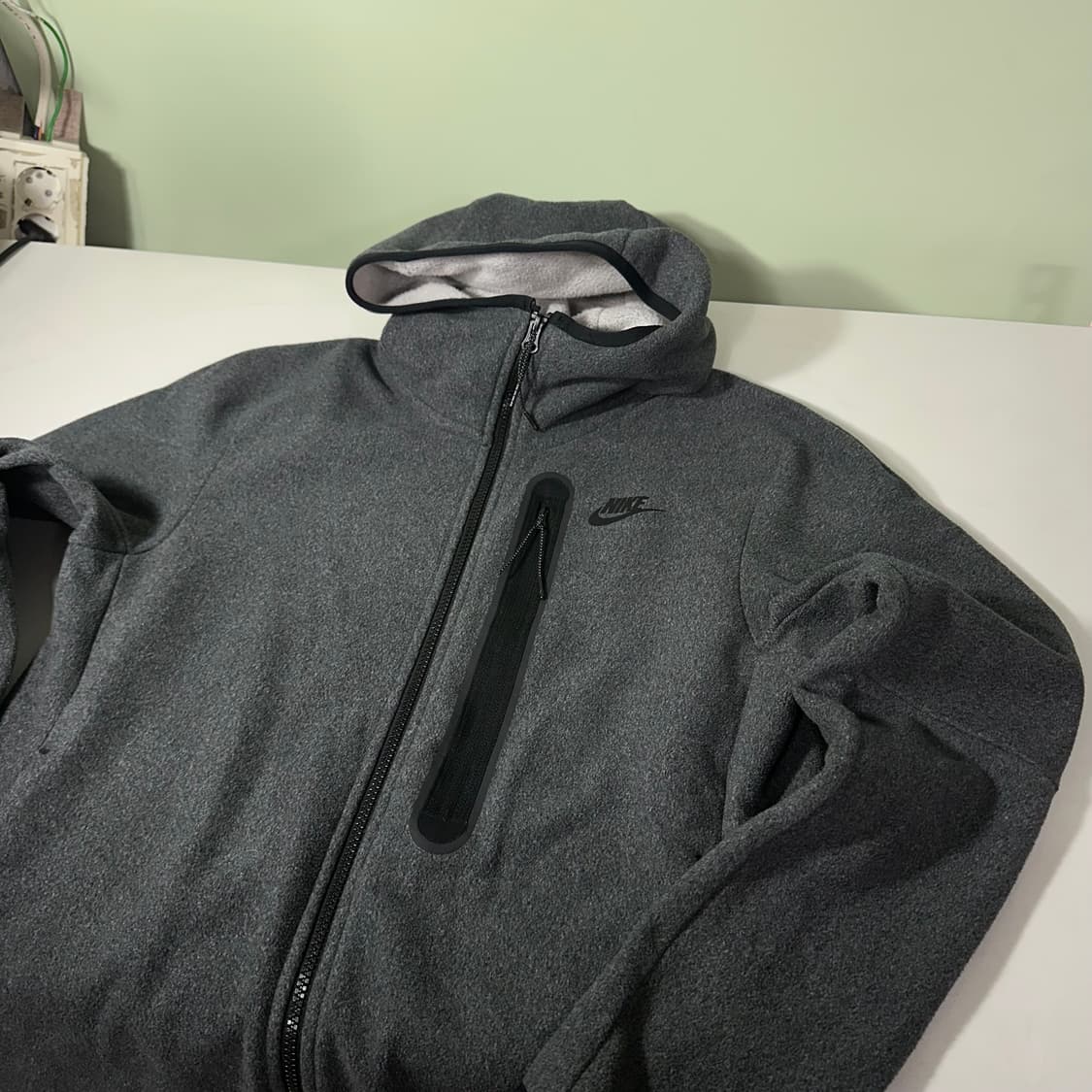 M 95 나이키 진그레이 테크팩 플리스 후드집업 상품이미지1