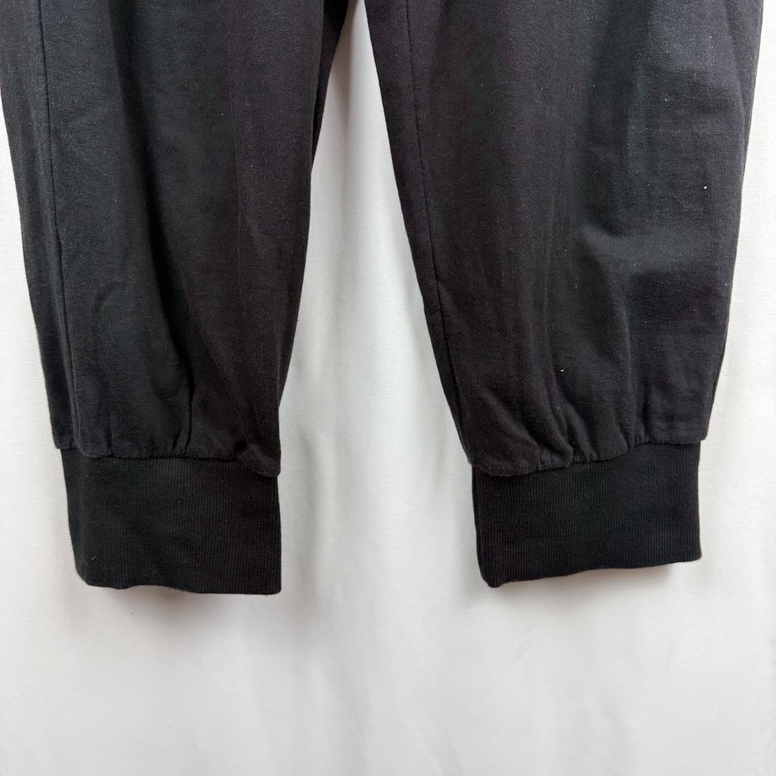 (L) 폴로 랄프로렌 빅 포니 플리스 크롭 조거 팬츠 블랙 상품이미지3