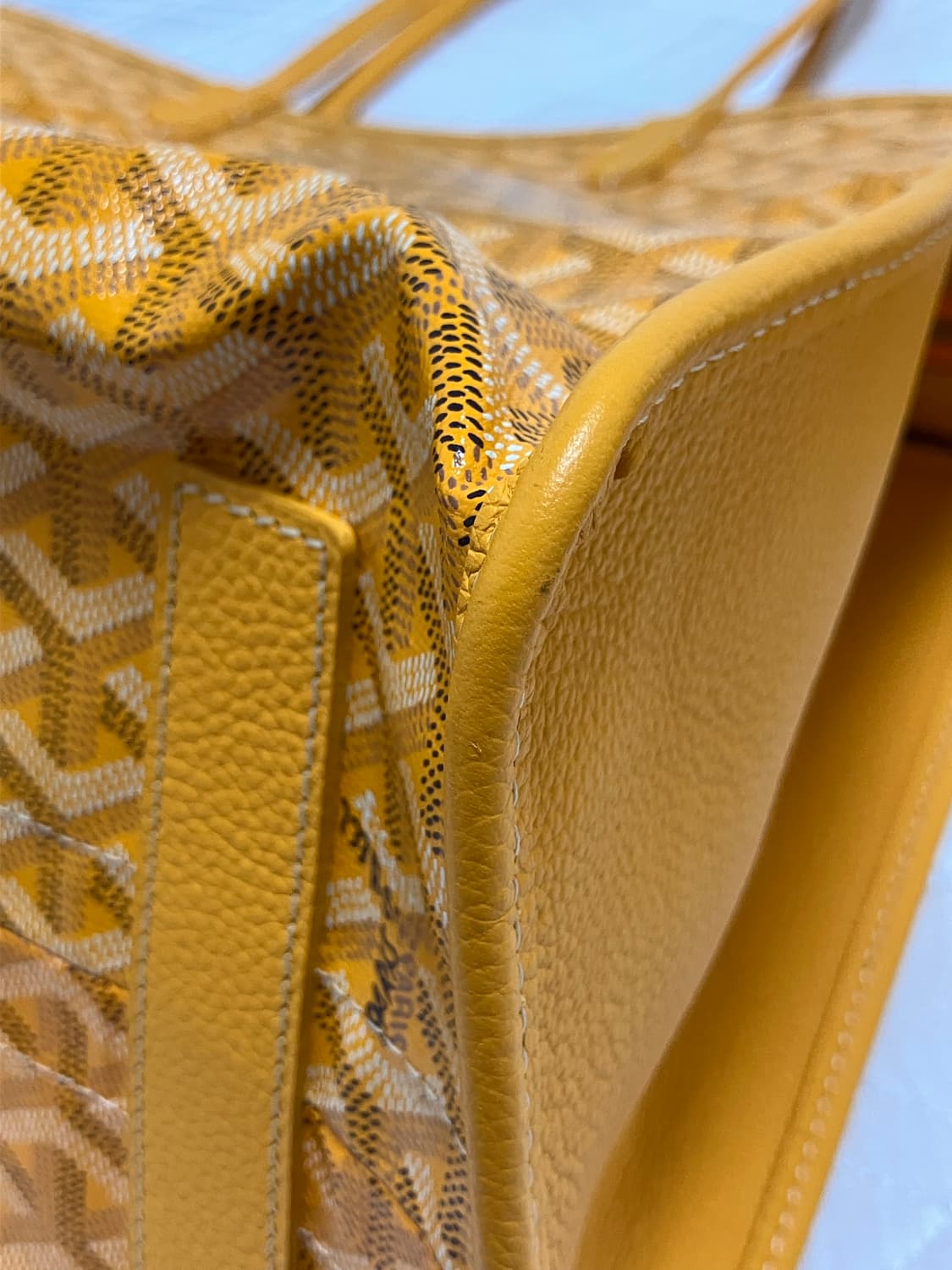 고야드 하디백 PM 옐로우 상품이미지7