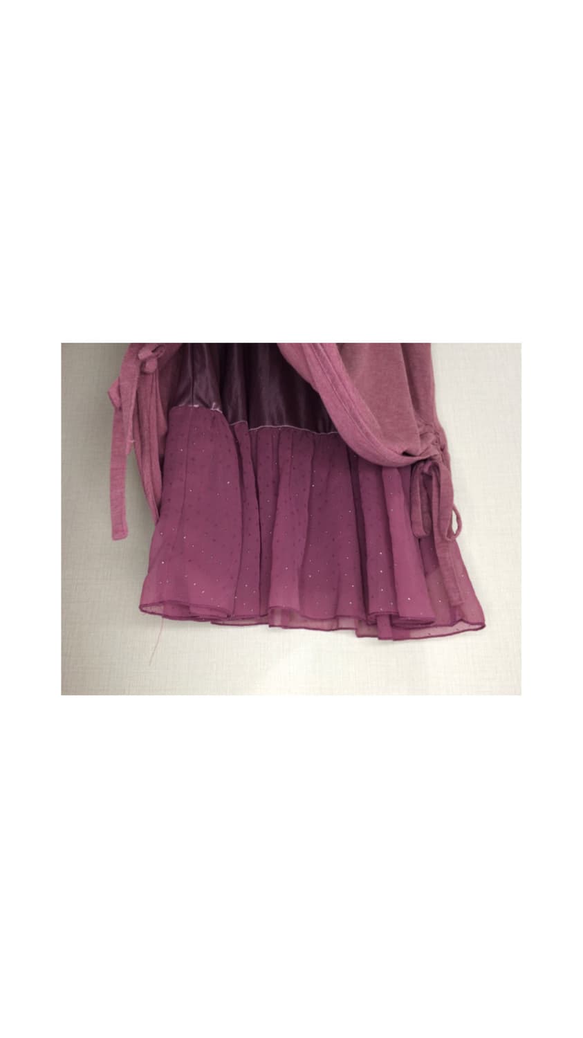 axes femme 엑시즈팜 레이스 퍼플 셔링 반팔 튜닉 상품이미지5