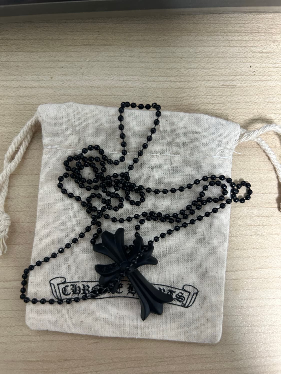 실리크롬 목걸이 판매합니다 상품이미지1