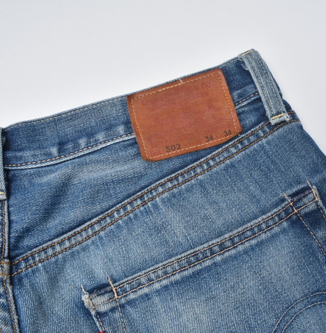 리바이스 502 굿페이드 청파지 데님팬츠 34 N0747 상품이미지8