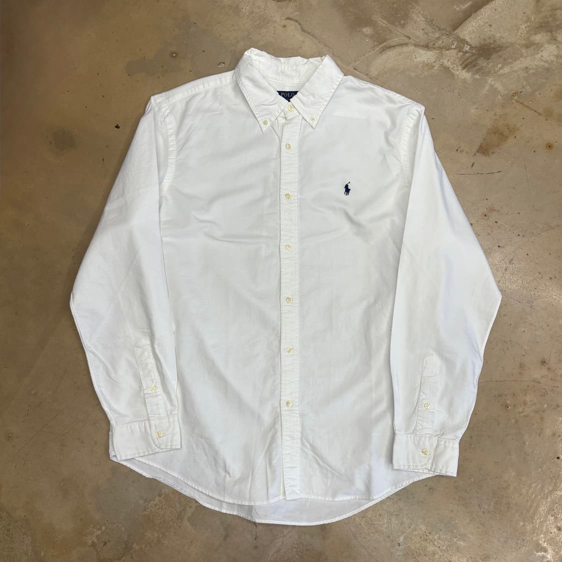 XXL 폴로랄프로렌 커스텀핏 화이트셔츠 상품이미지2